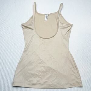 Flexees Wear Your Own Bra Camisole Shapewear Beige XS-S-M